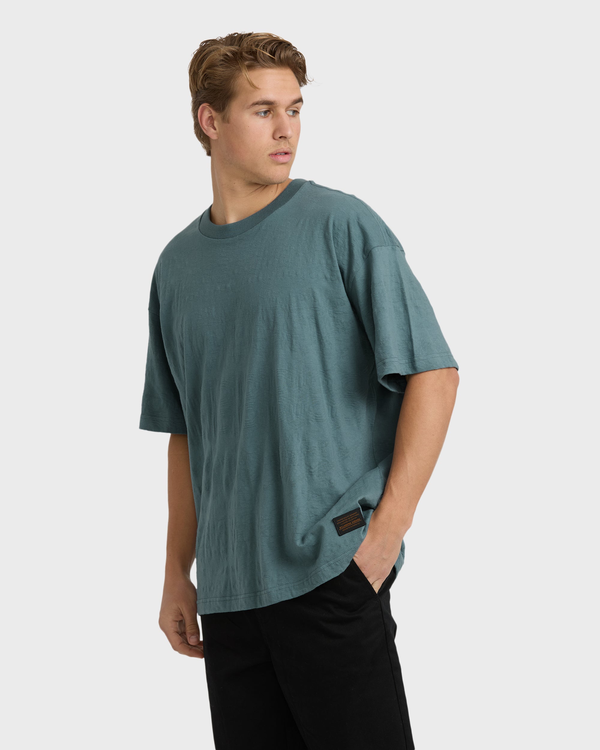 Needle Garage Short Sleeve T-Shirt - Ash - Image 3