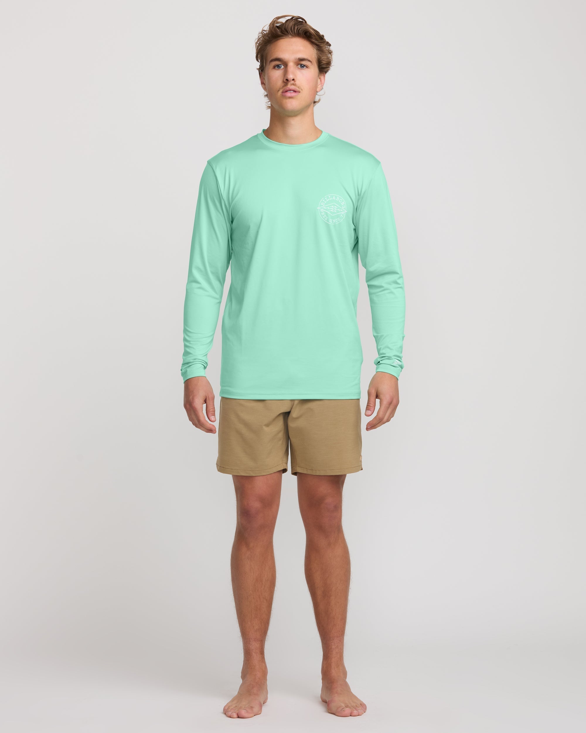 Big Dave Loose Fit Long Sleeve Surf Tee - Bermuda - Image 5