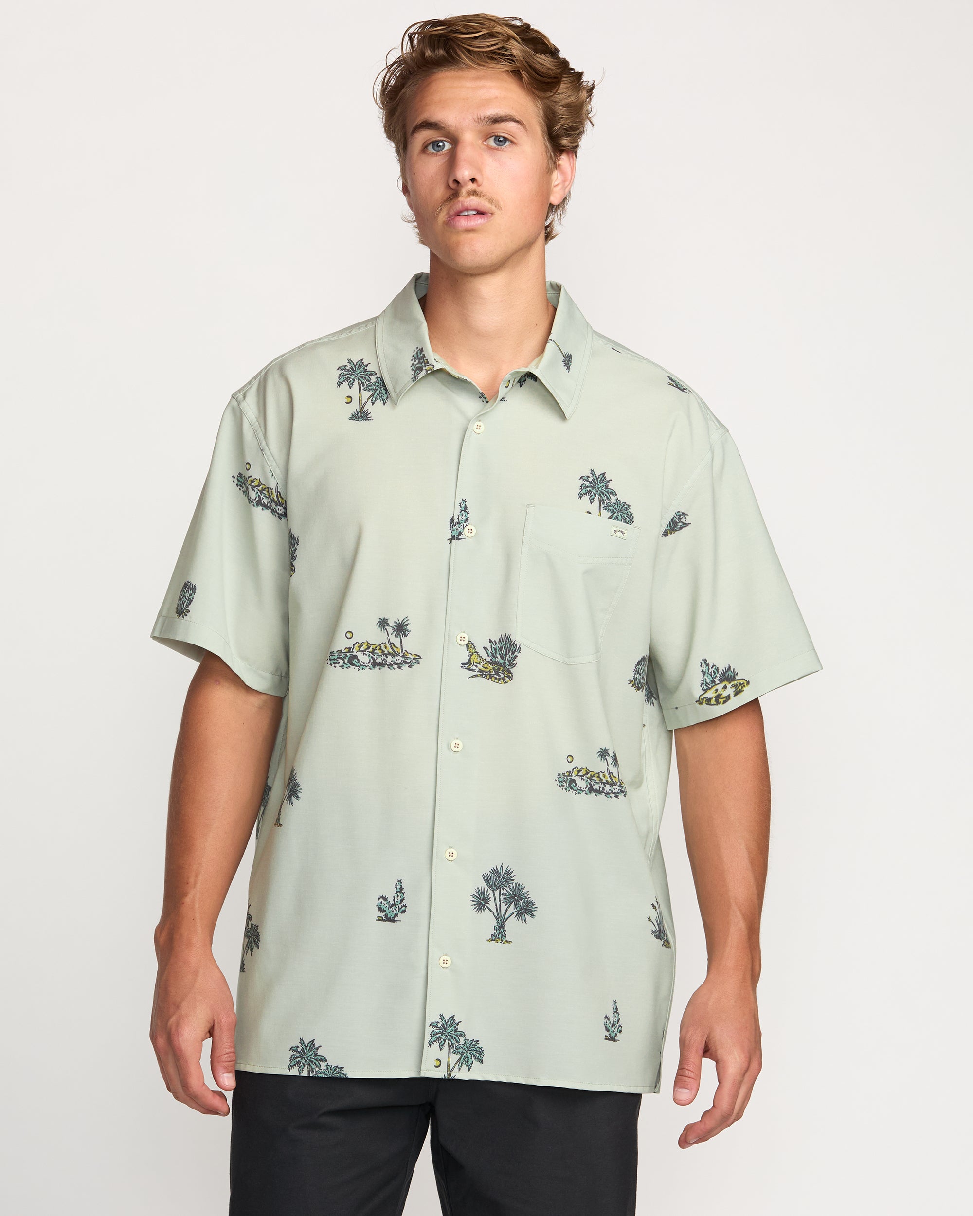 Surftrek Transit Short Sleeve Shirt - Chino - Image 3
