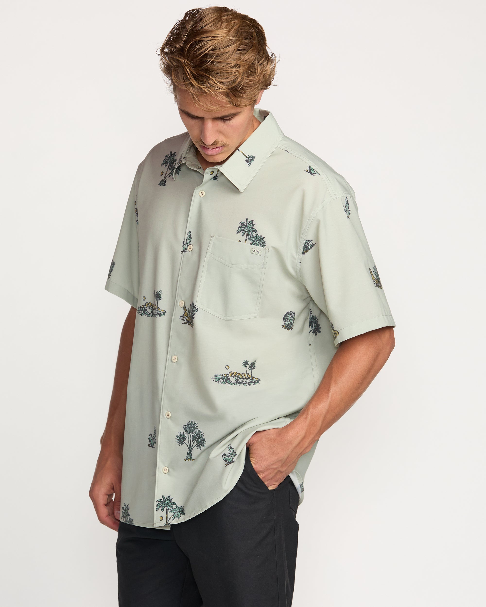 Surftrek Transit Short Sleeve Shirt - Chino - Image 7