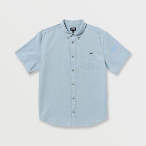 All Day Short Sleeve Shirt - Powder Blue