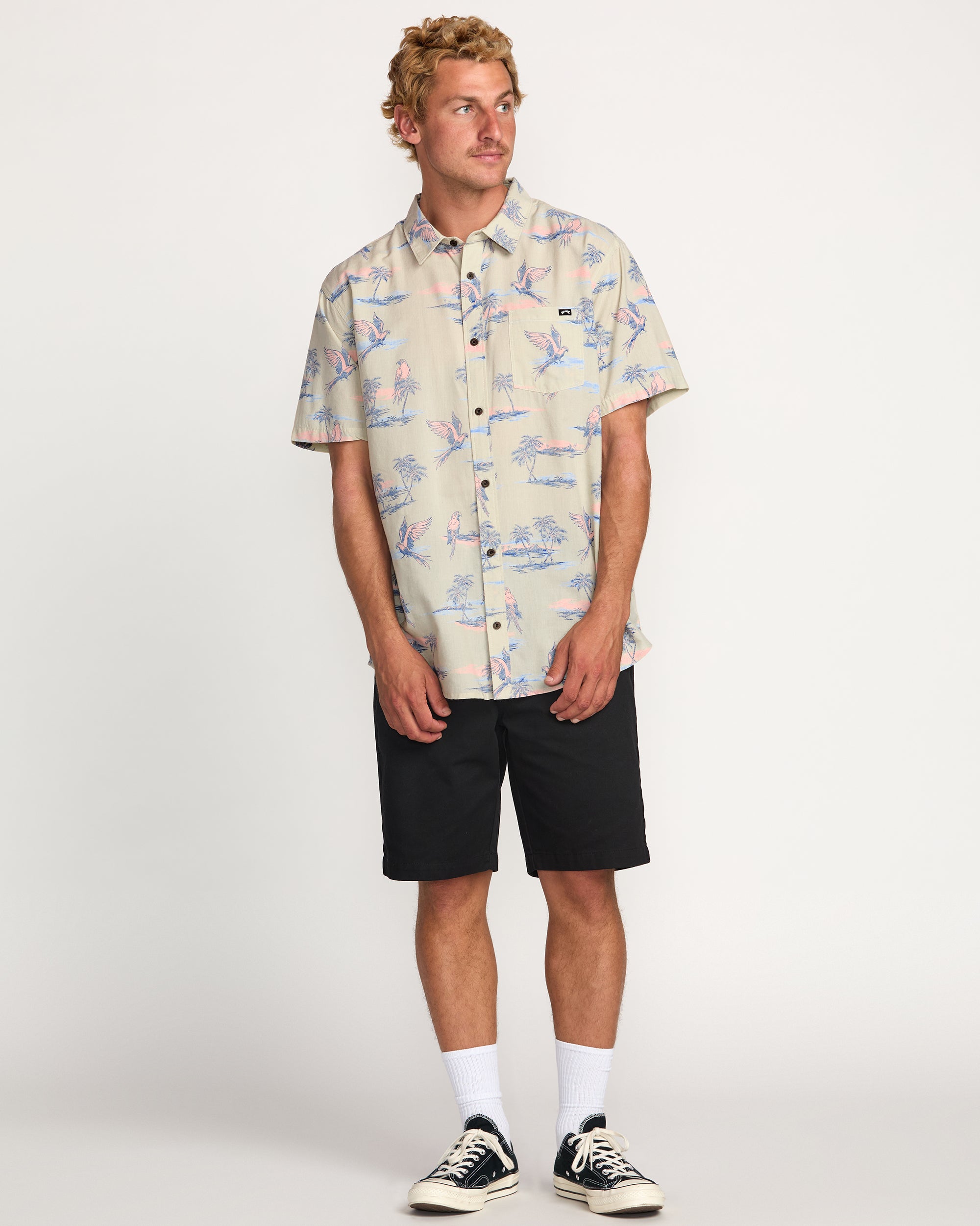 Sundays Short Sleeve Shirt - Chino - Image 5
