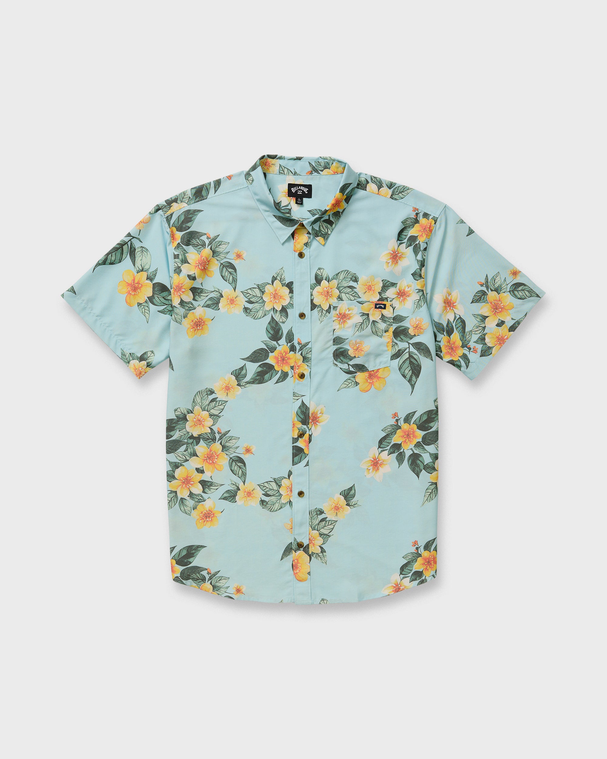 Sundays Lounge Short Sleeve Shirt - Dusty Blue - Image 6