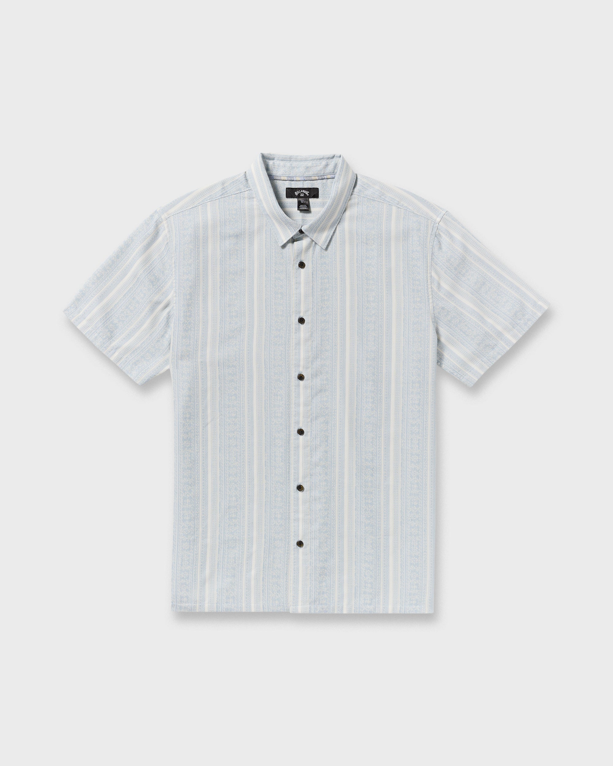 Sunshines Garage Short Sleeve Shirt - Stone Blue - Image 7