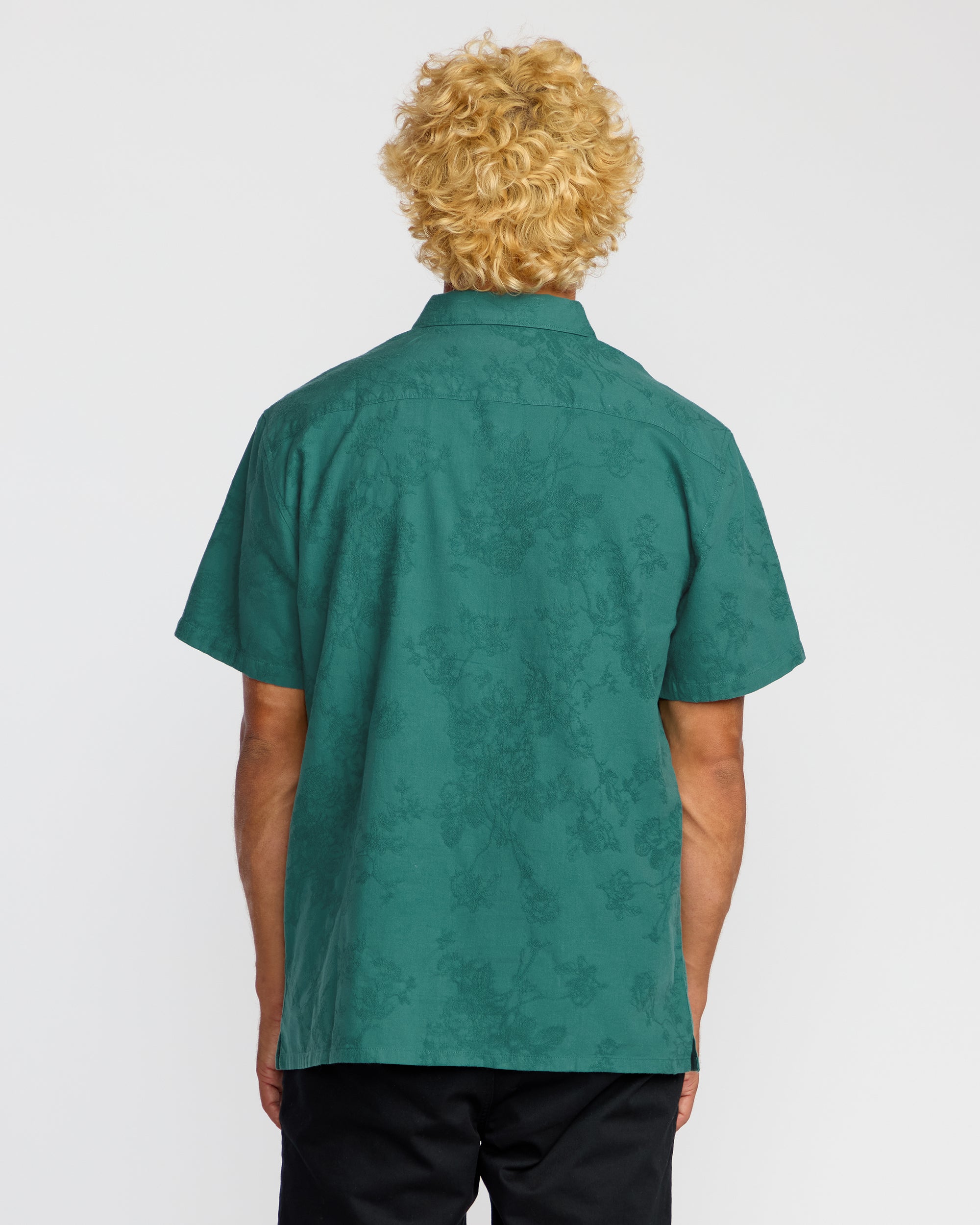 Sunshines Garage Short Sleeve Shirt - Teal - Image 2