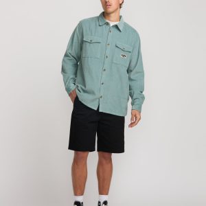 Bong Days Long Sleeve Shirt - Washed Blue