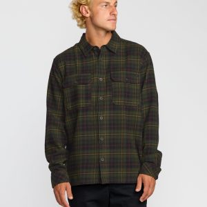 Offshore Flannel Shirt - Black