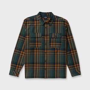 Offshore Flannel Shirt - Forest