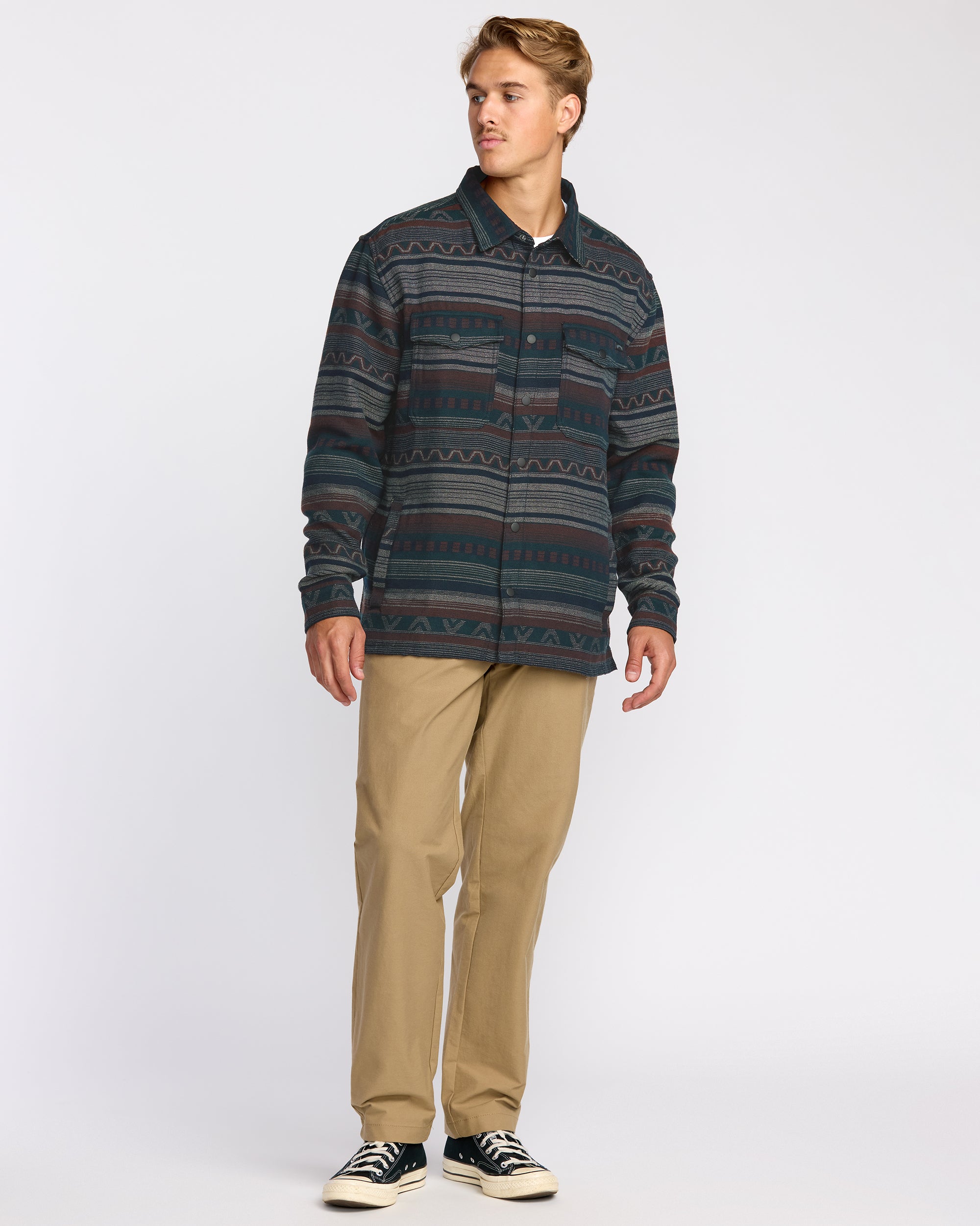 Lodge Long Sleeve Shirt - Chino - Image 5