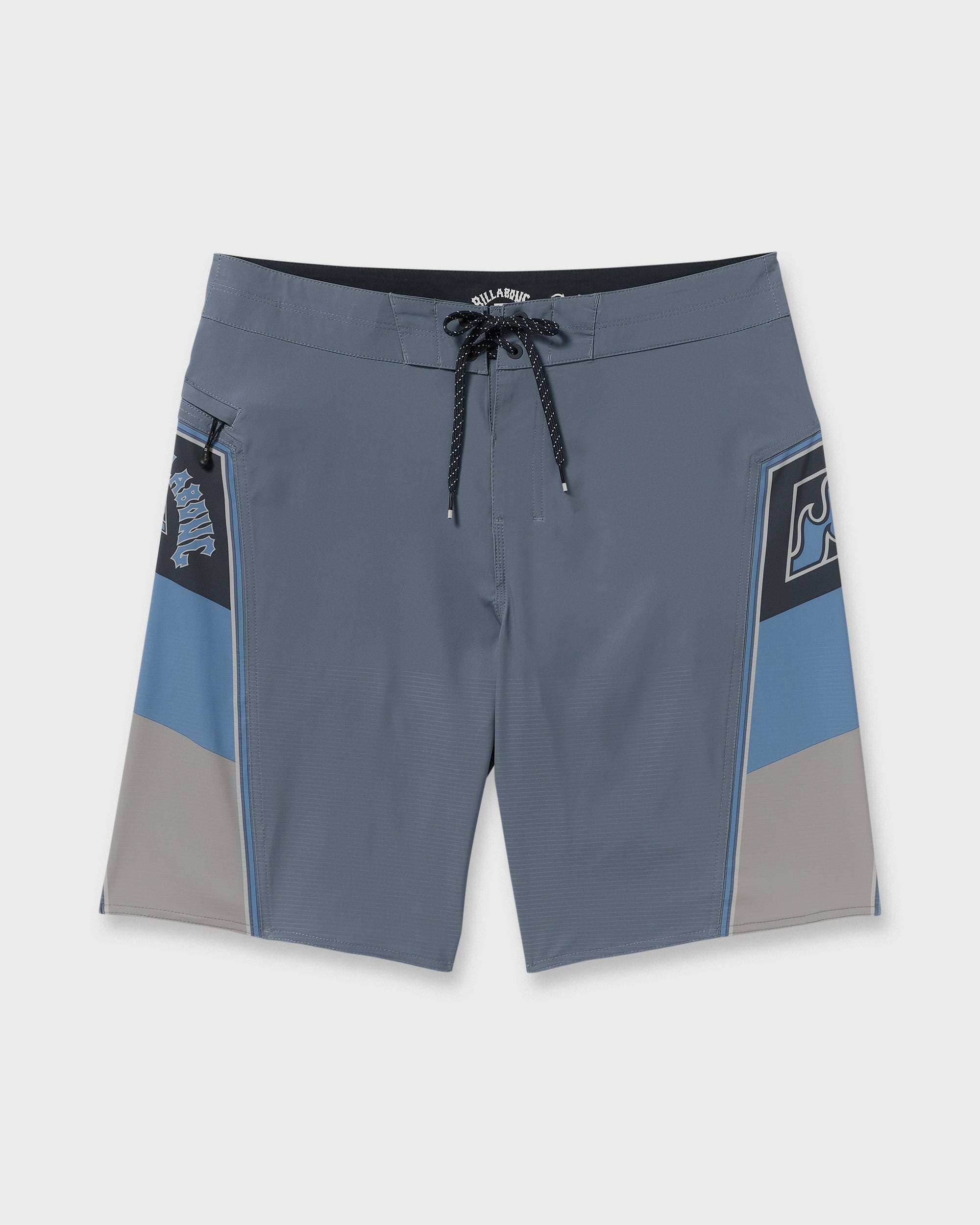 Straddie Airlite 20 Boardshorts - Steel Blue - Image 8