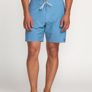 Kirra Pro Performance 18 Boardshorts - Carolina Blue