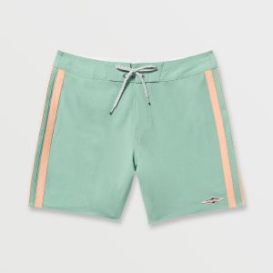 Kirra Pro Performance 18 Boardshorts - Mist Green