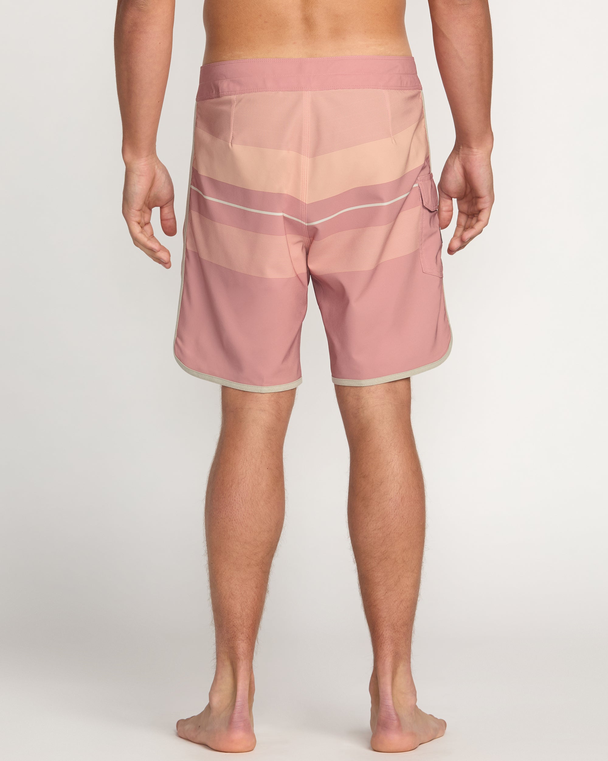 73 Pro Performance 18 Boardshorts - Dusty Pink - Image 2