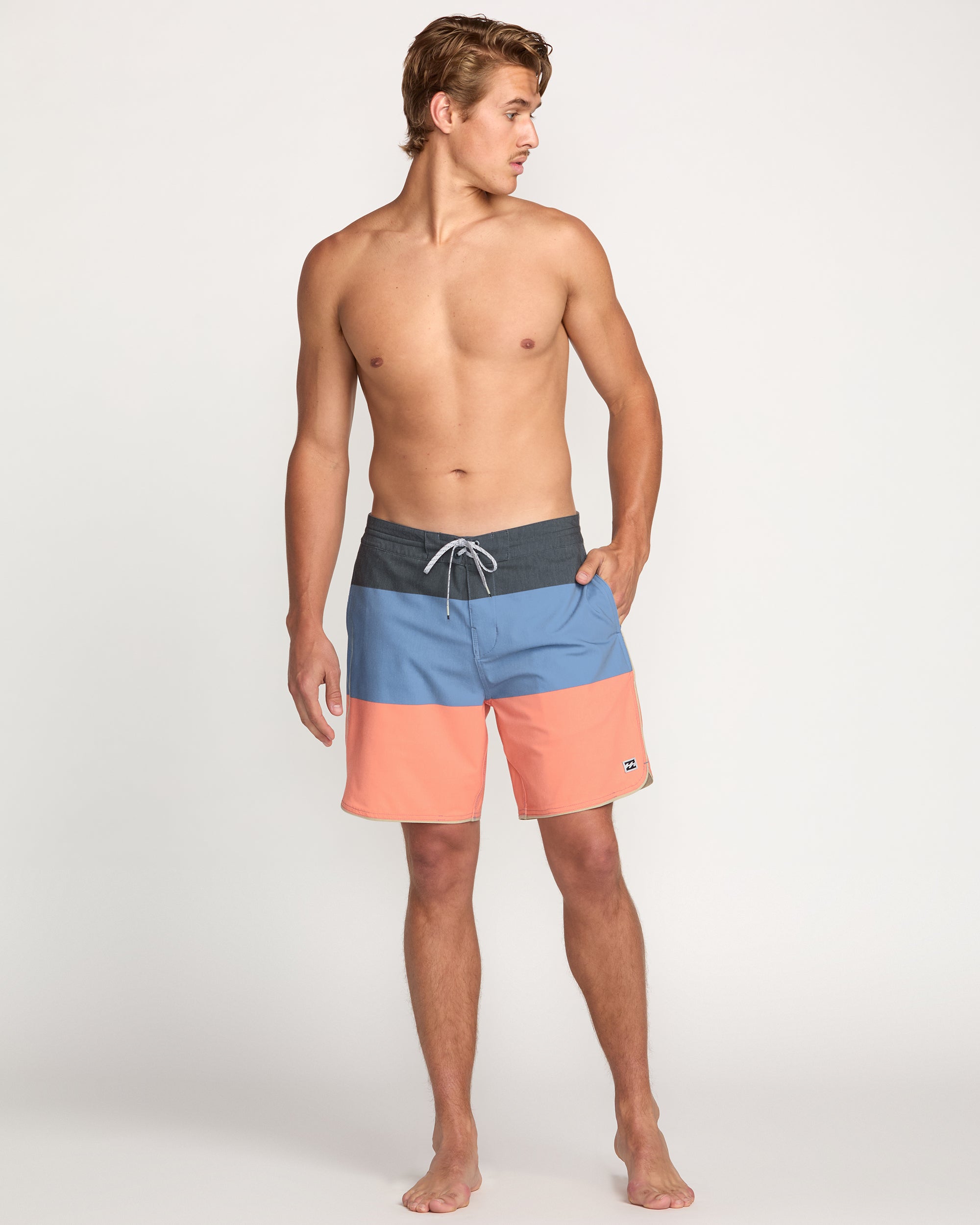 73 Lo Tide 18 Boardshorts - Deep Blue - Image 6