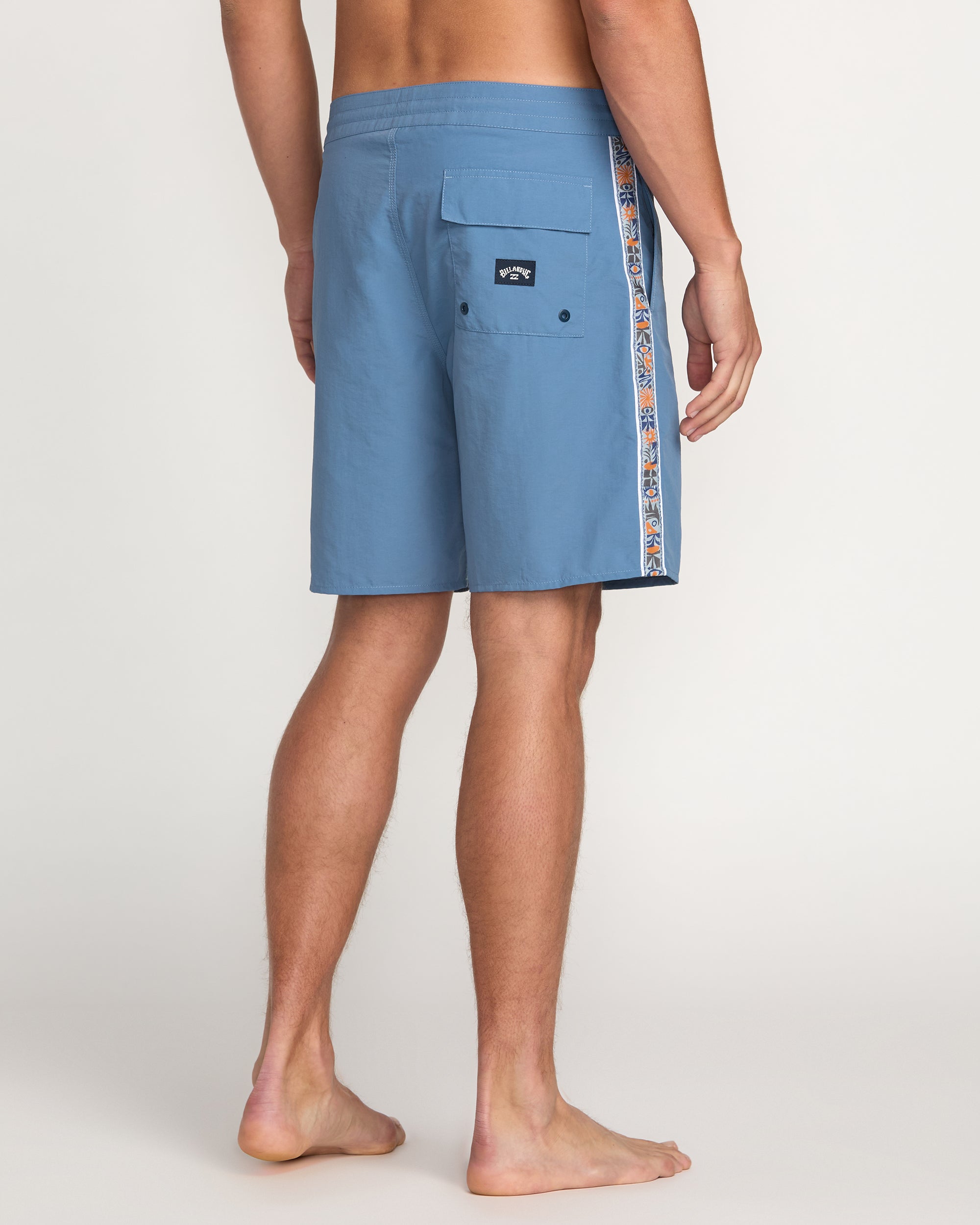 Wategos Lo Tide 19 Boardshorts - Carolina Blue - Image 2