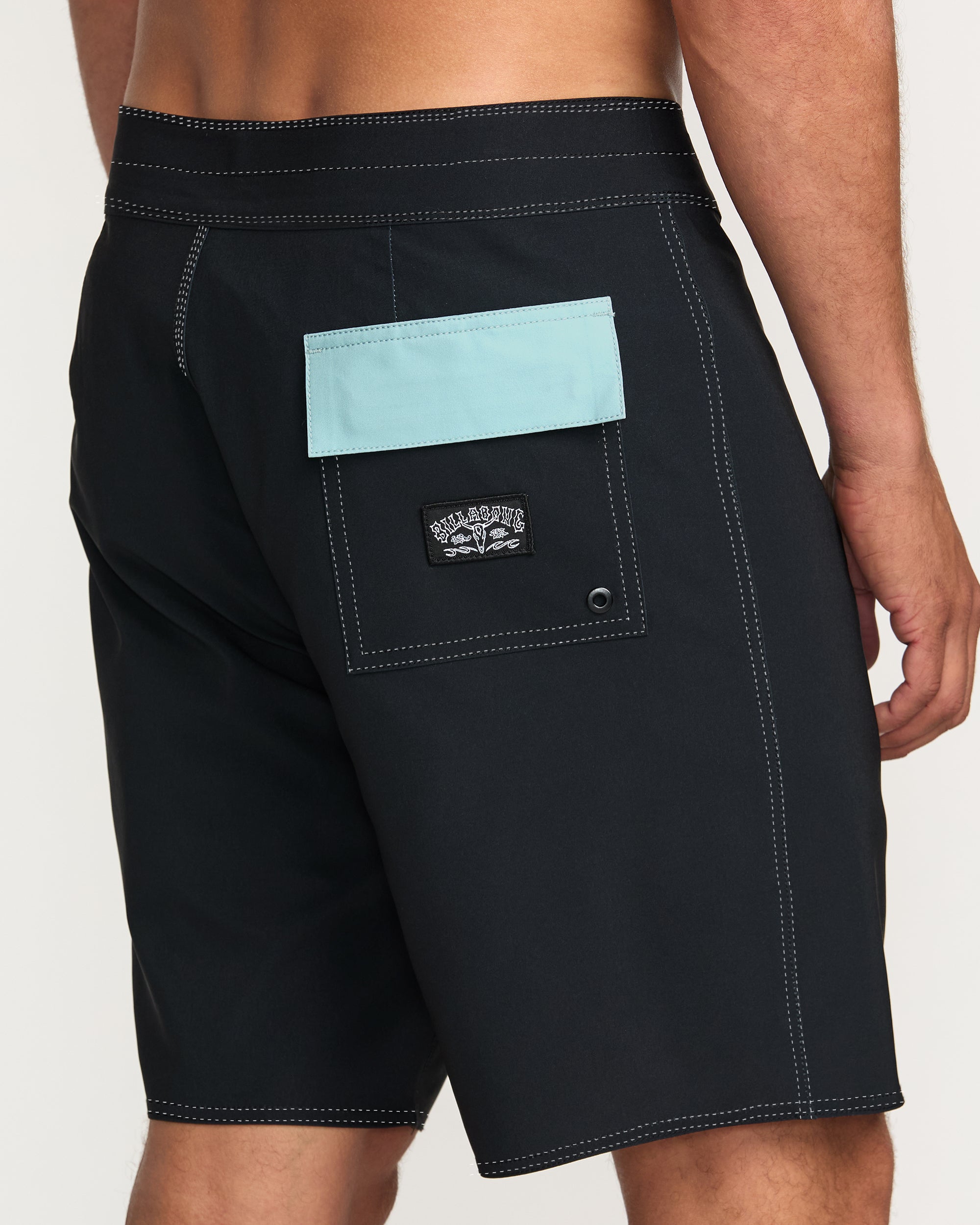 Occy Pro Boardshorts - Washed Black - Image 8