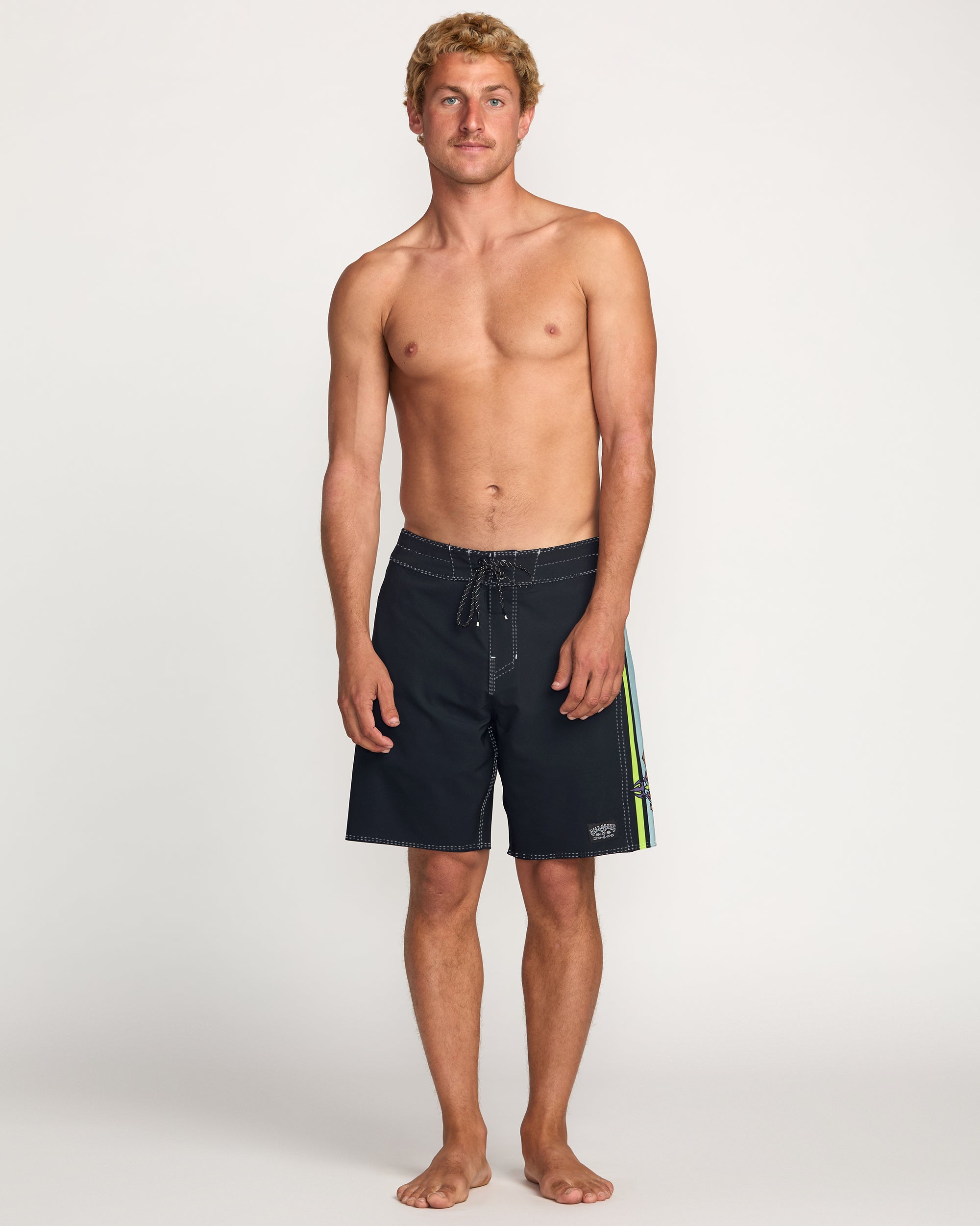 Occy Pro Boardshorts - Washed Black - Image 6
