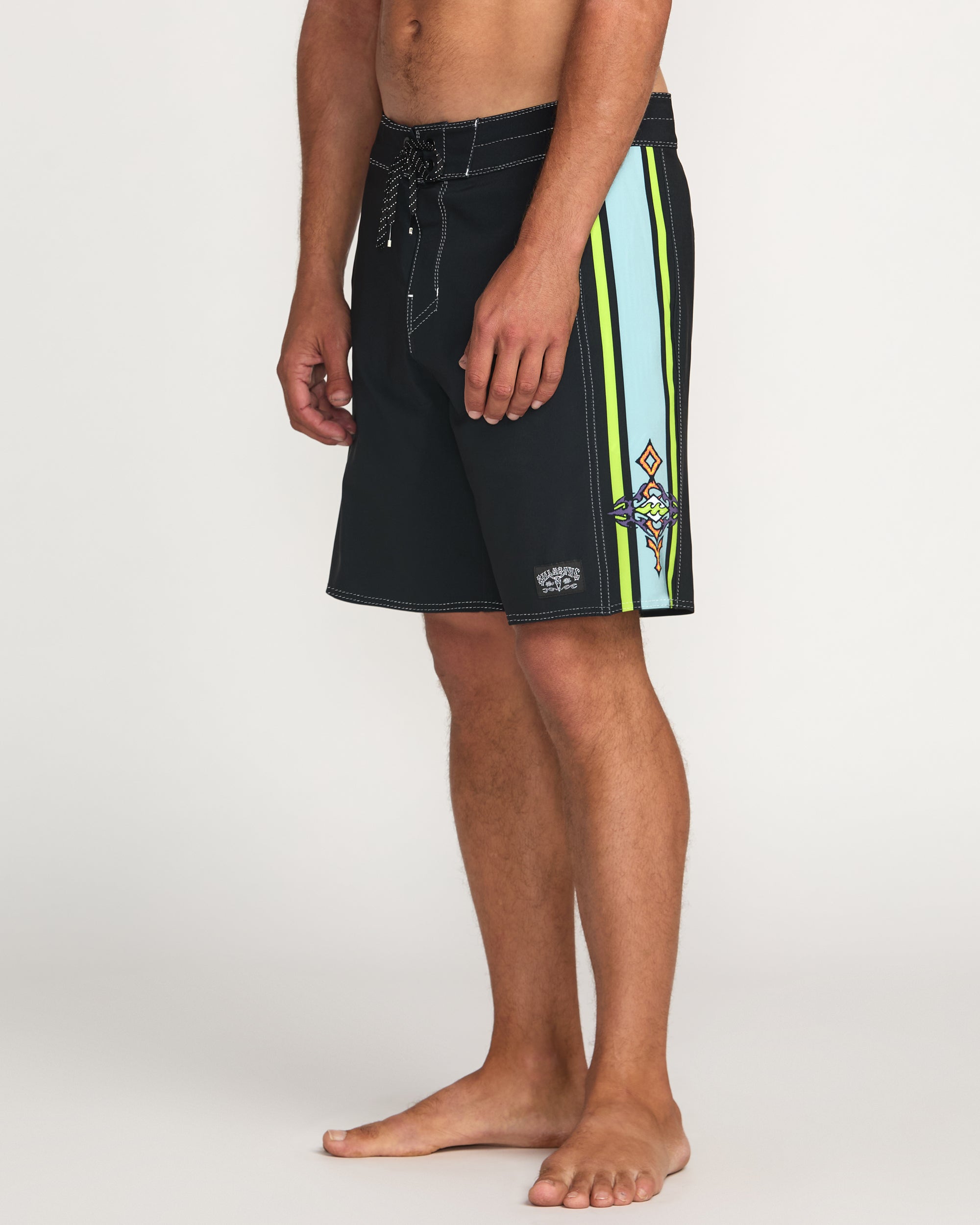 Occy Pro Boardshorts - Washed Black - Image 7