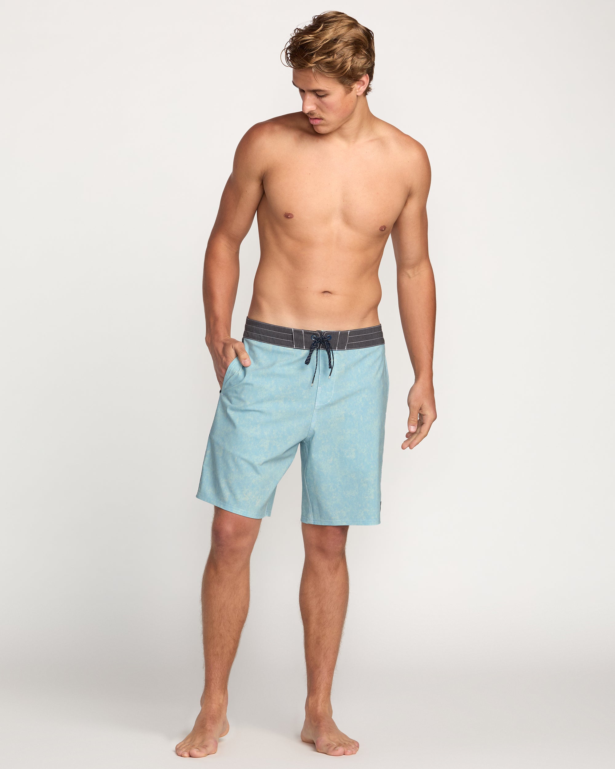 Occy Lo Tide Boardshorts - Cloud Blue - Image 6
