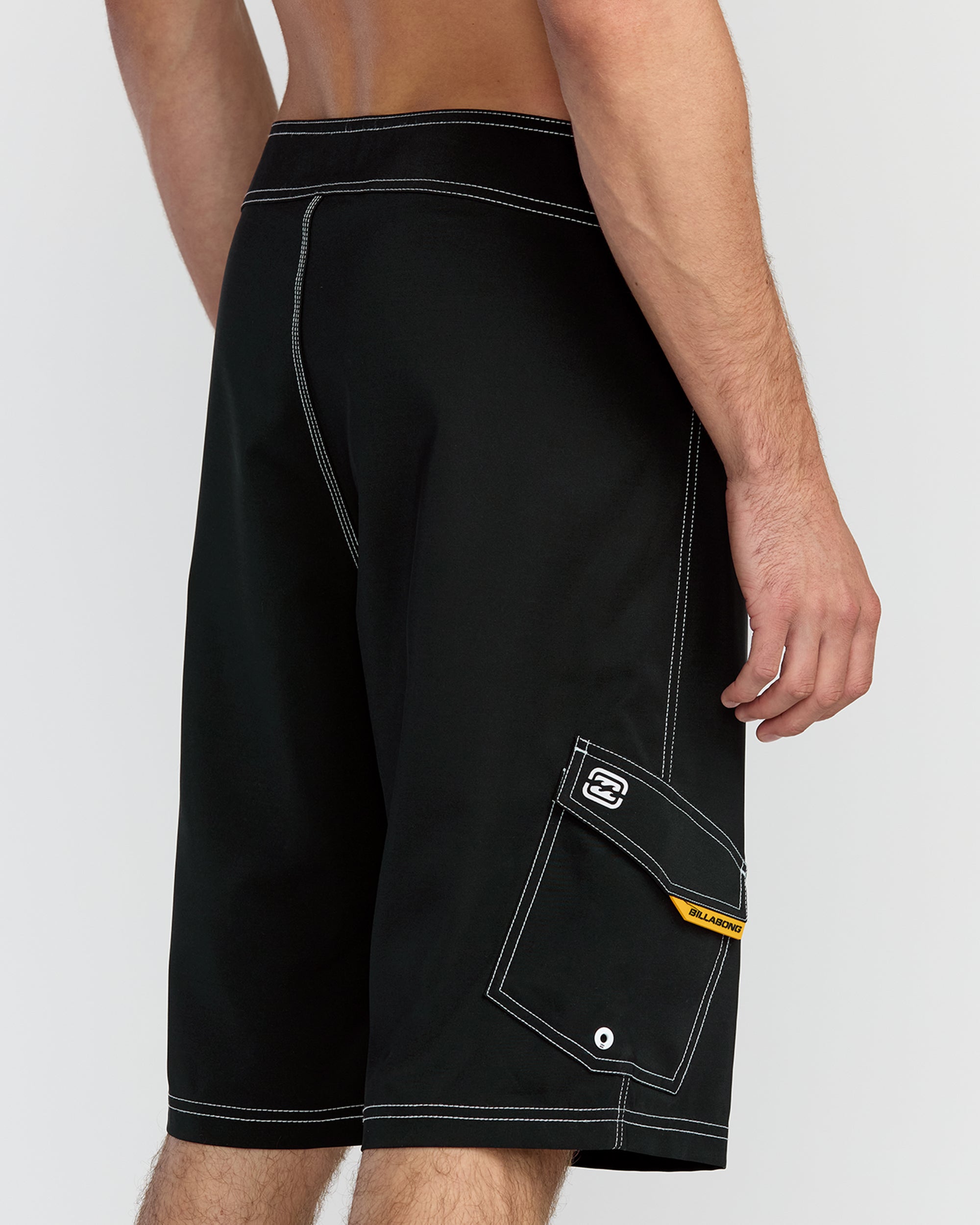 Bracket Pro 21 Boardshorts - Black - Image 7