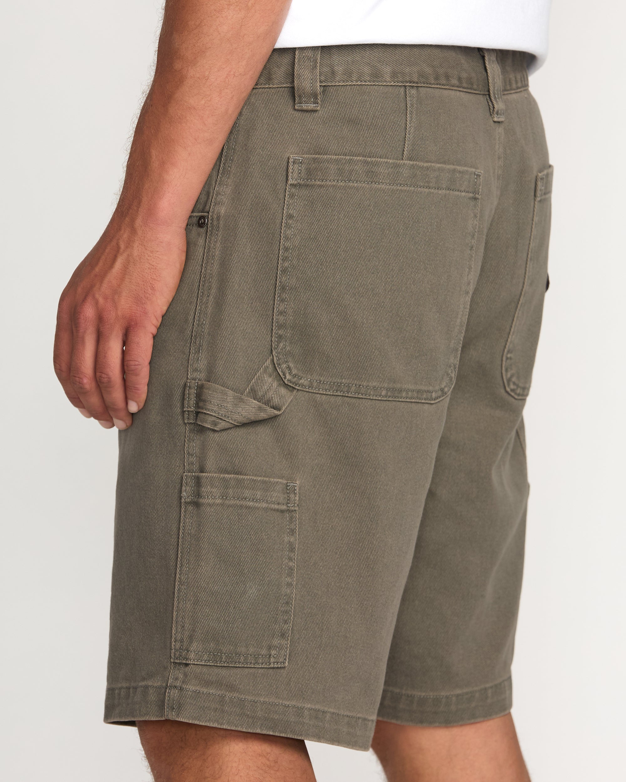 Bad Dog 21 Workwear Shorts - Brown - Image 8
