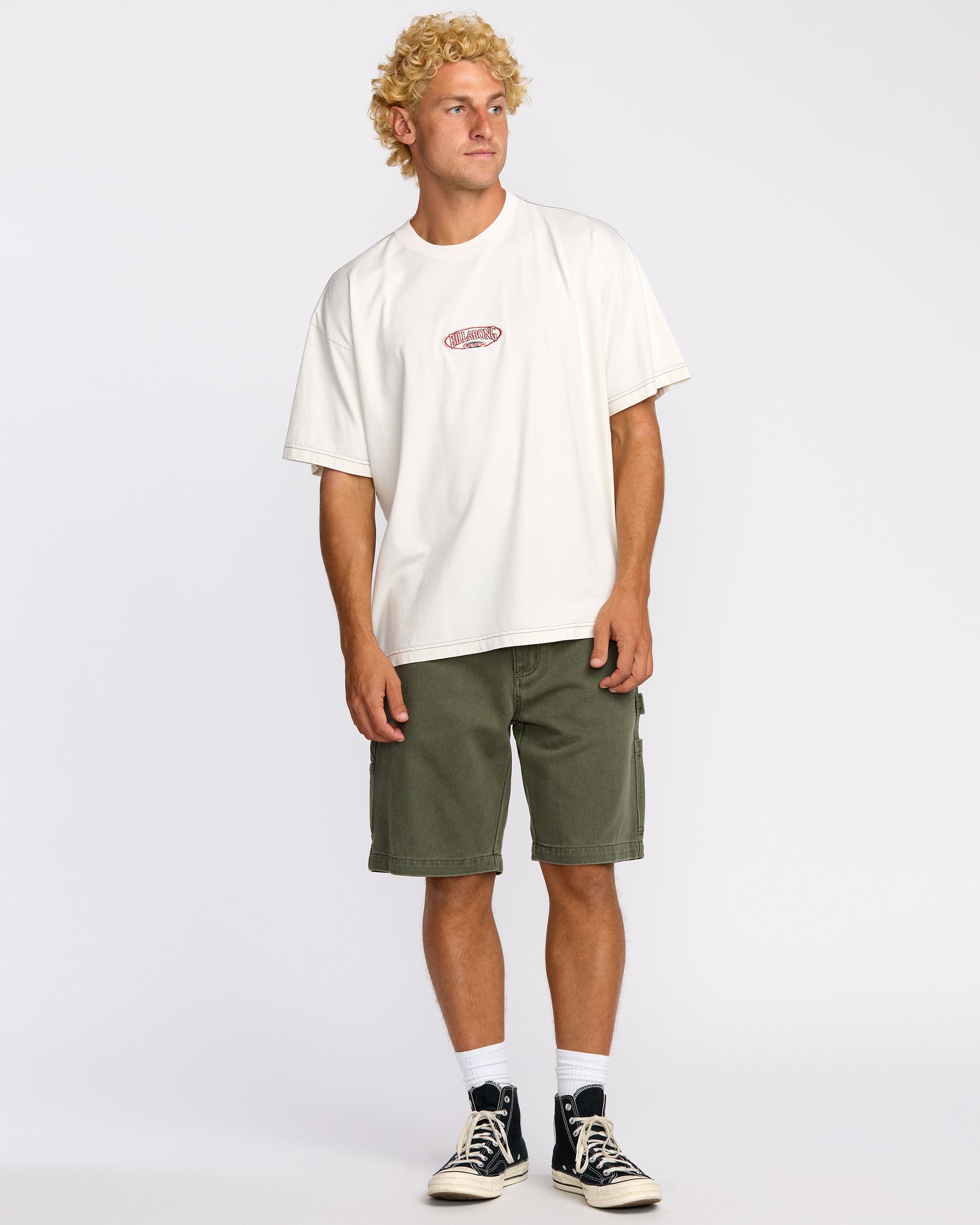 Bad Dog 21 Workwear Shorts - Dark Military - Image 4