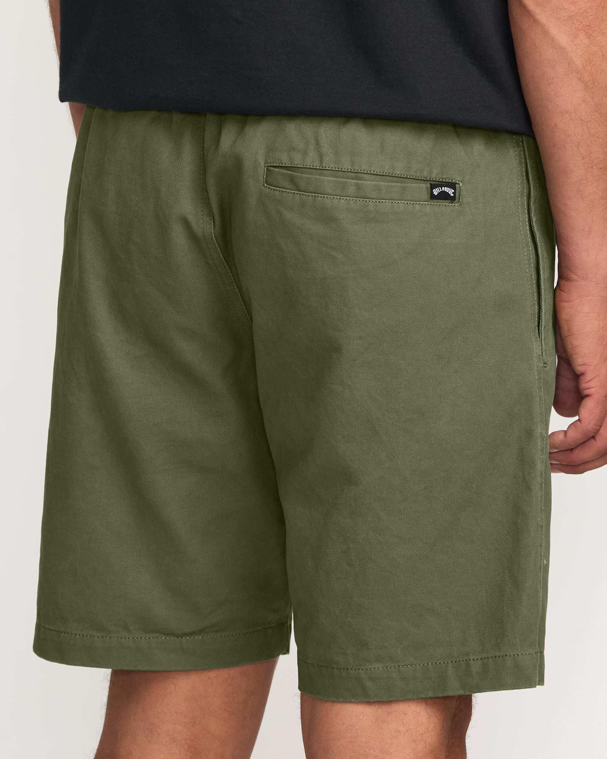 Larry Laybacks 19 Twill Shorts - Olive - Image 8