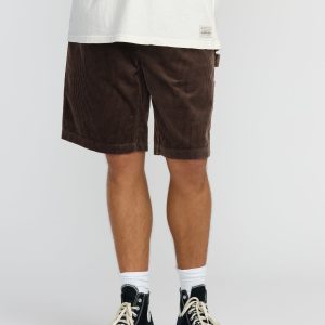 Larry Cord Garage Shorts - Chocolate