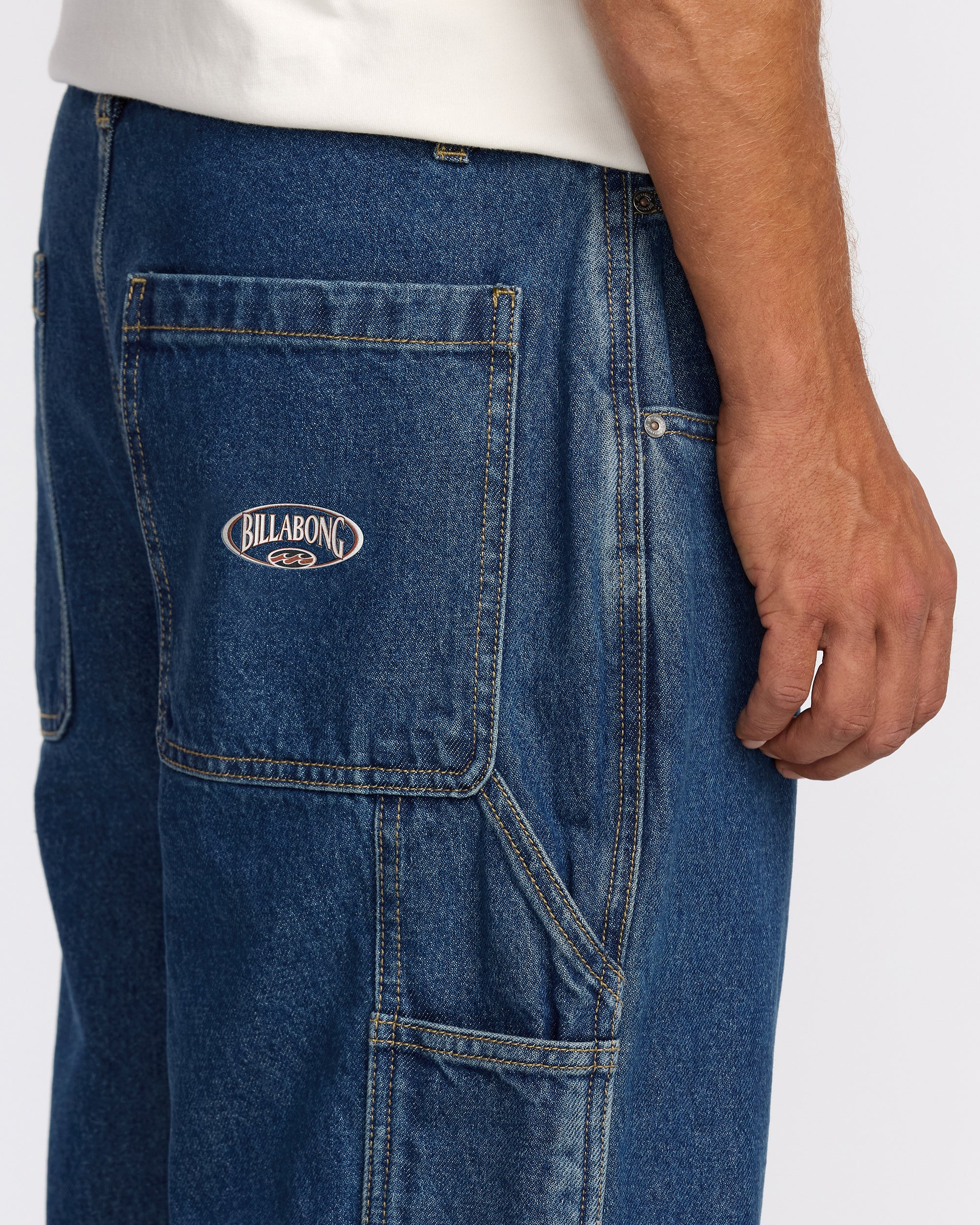 Bad Dog Workwear Pants - Ocean Wash - Image 5