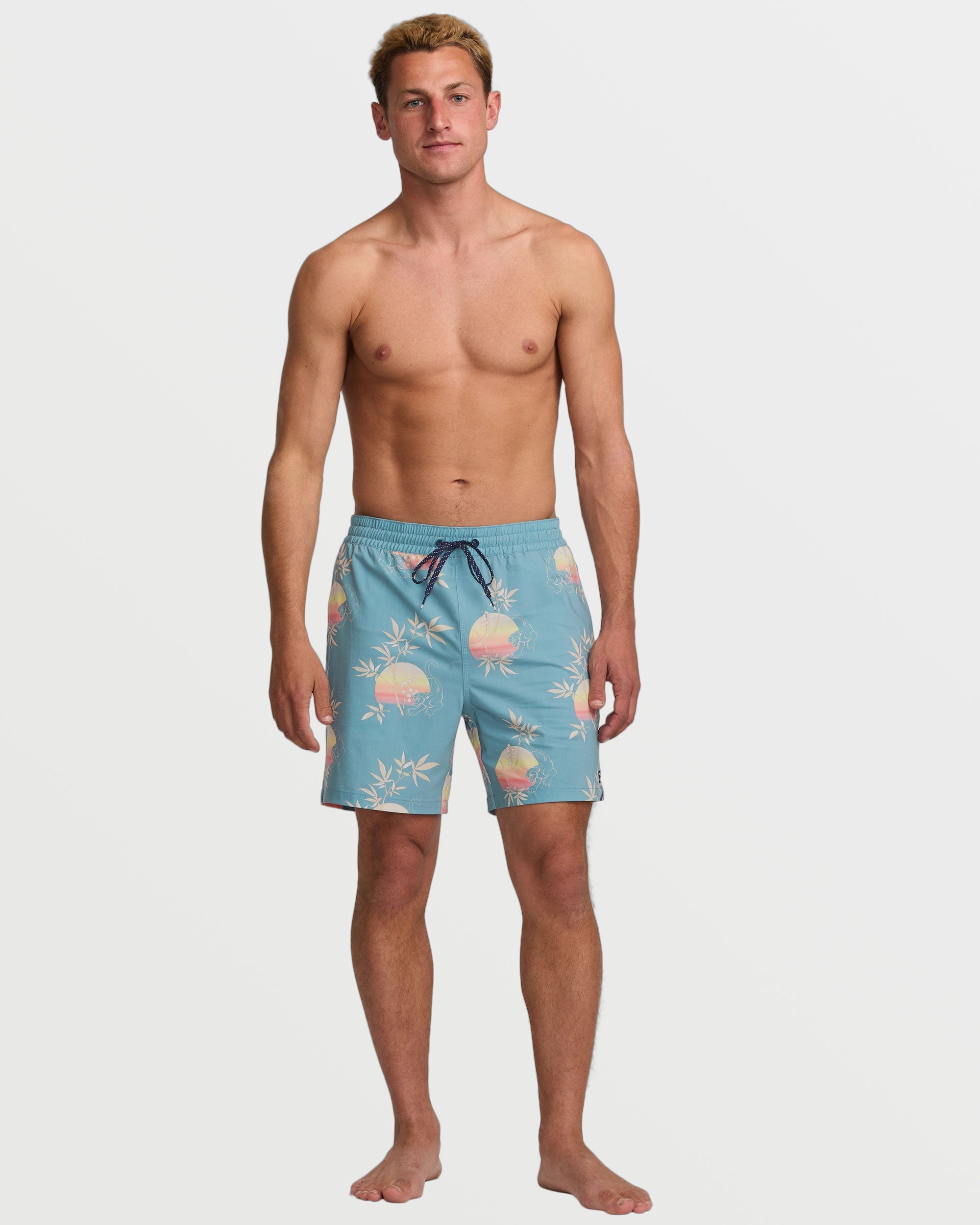 Good Times Laybacks 16 Trunks - Washed Blue - Image 5