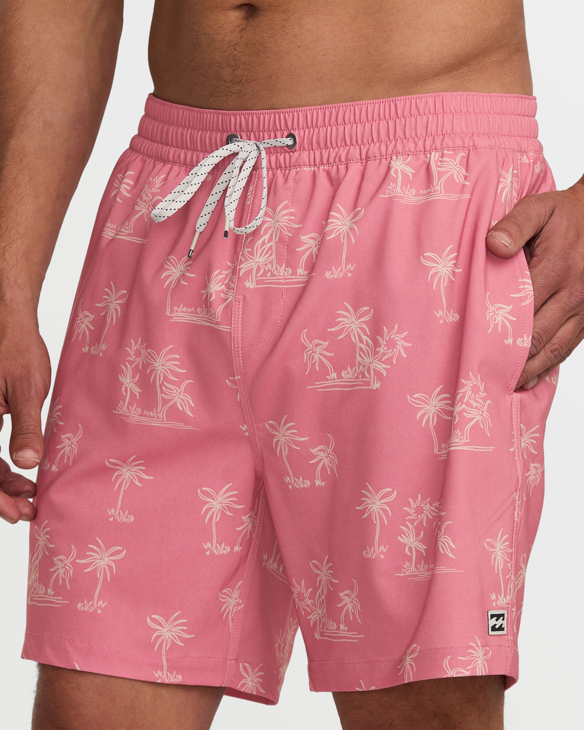 Lineup Laybacks 16 Trunks - Dusty Pink - Image 8