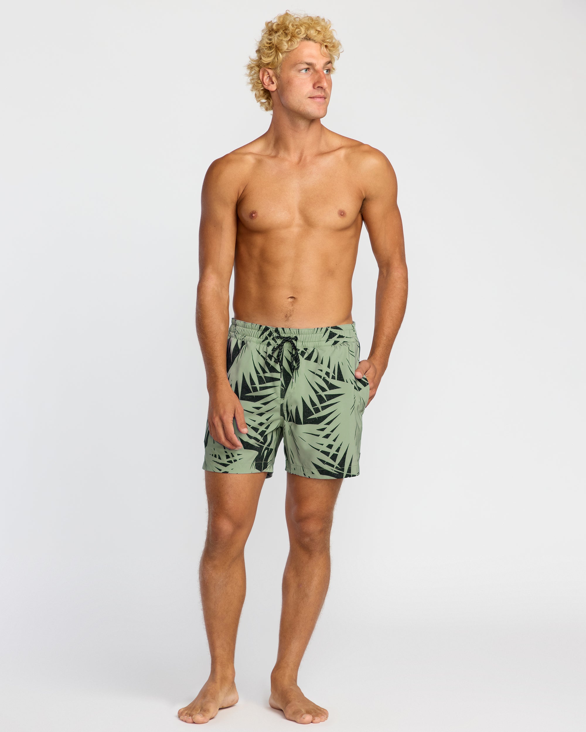 Lineup Laybacks 16 Trunks - Spearmint - Image 5