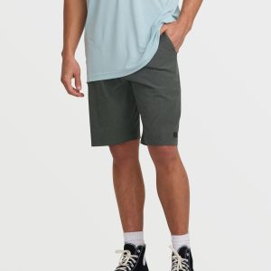 Crossfire Submersible 21 Hybrid Shorts - Asphalt