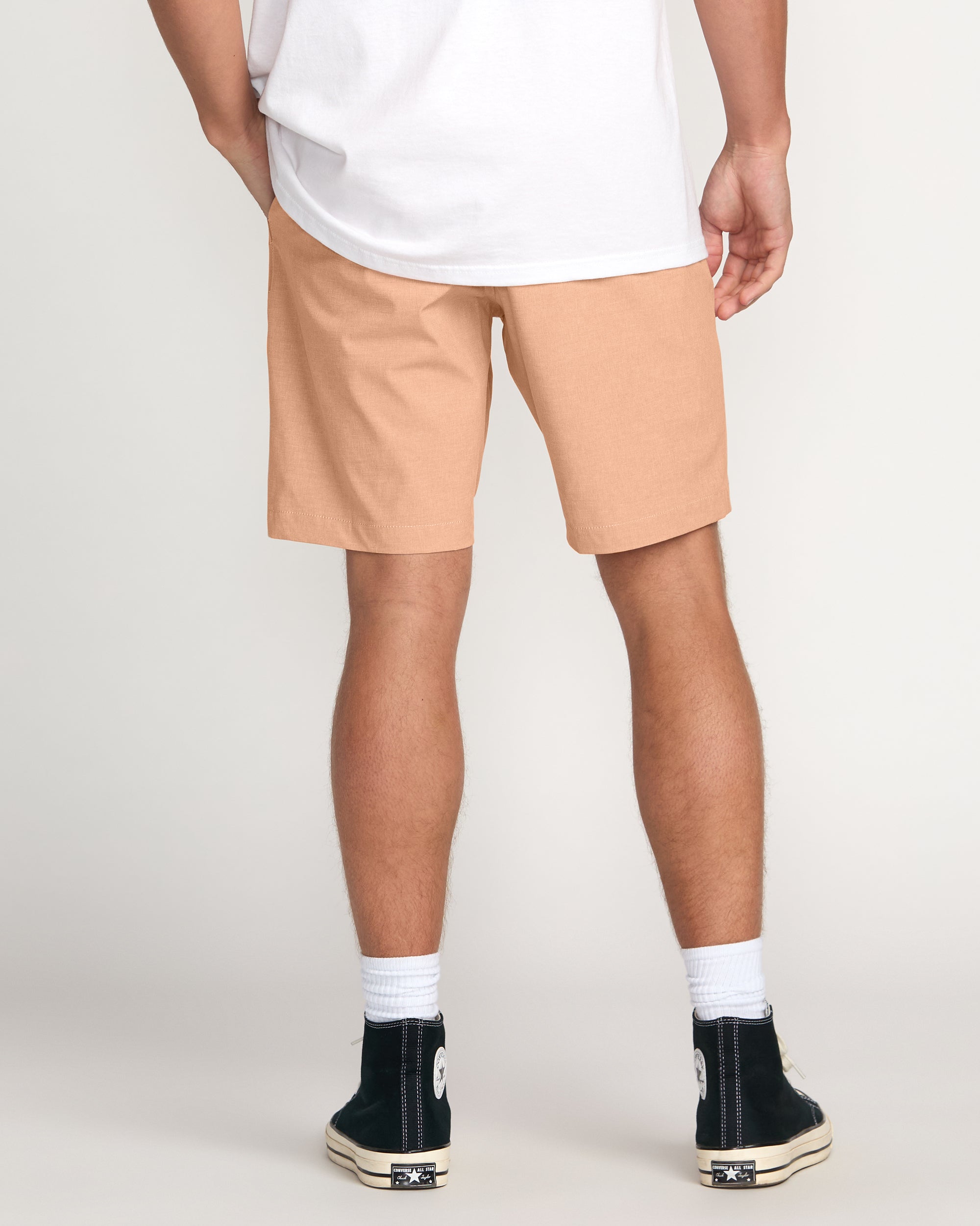 Crossfire Submersible 19 Hybrid Shorts - Coral Haze - Image 4