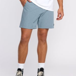 Crossfire Submersible 17 Hybrid Shorts - Slate Blue