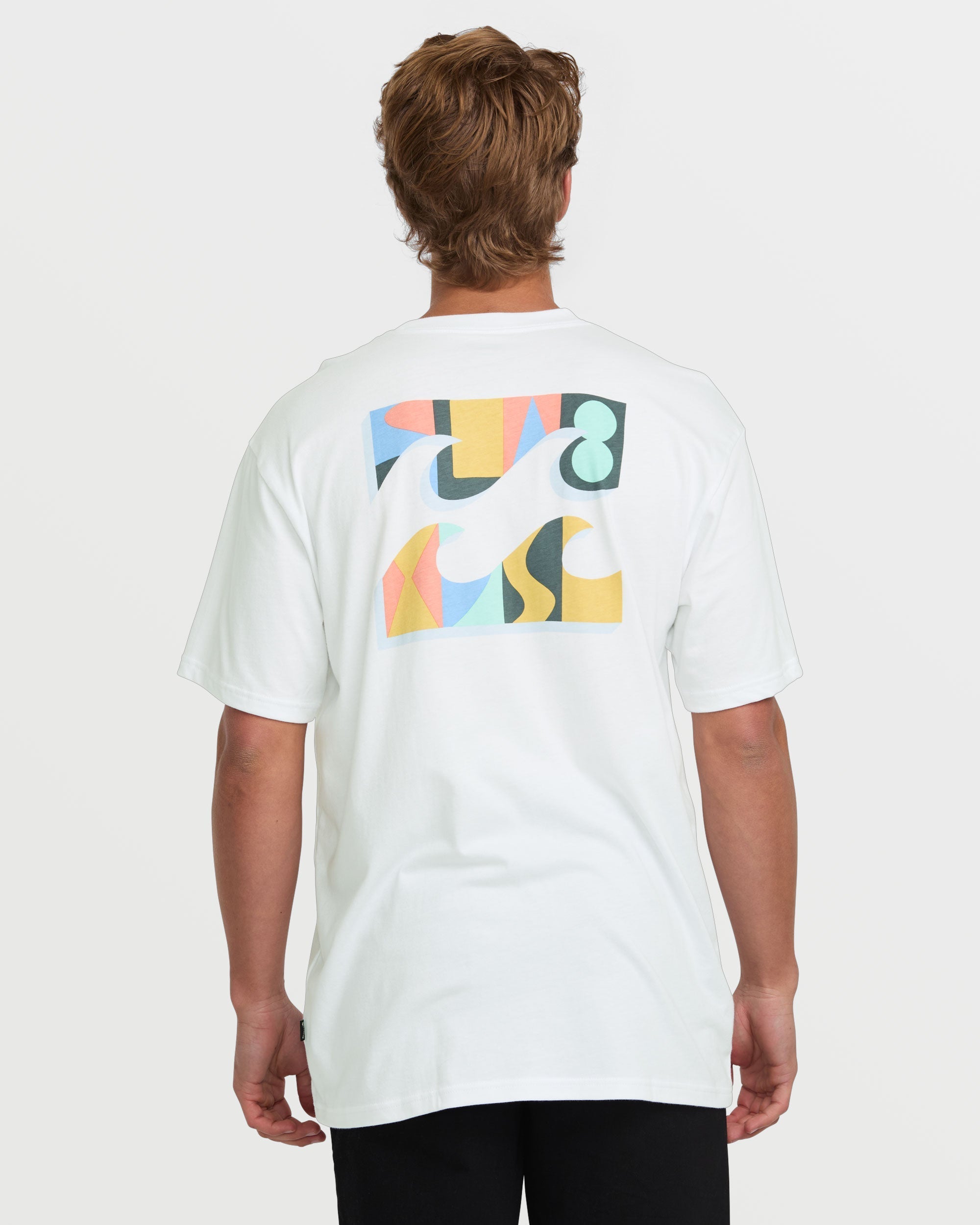 Crayon Wave Premium Tee - White
