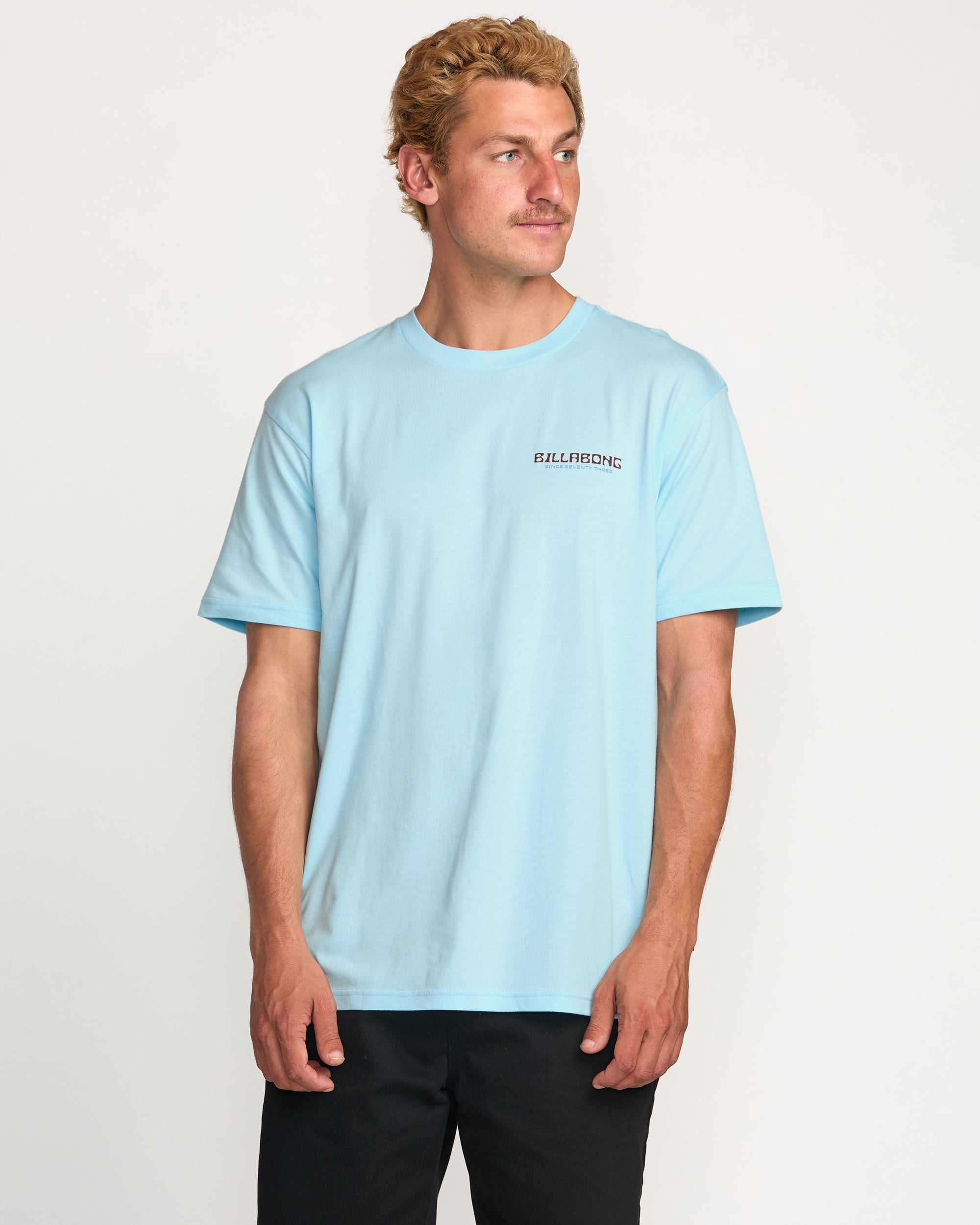 Window Premium Tee - Coastal Blue