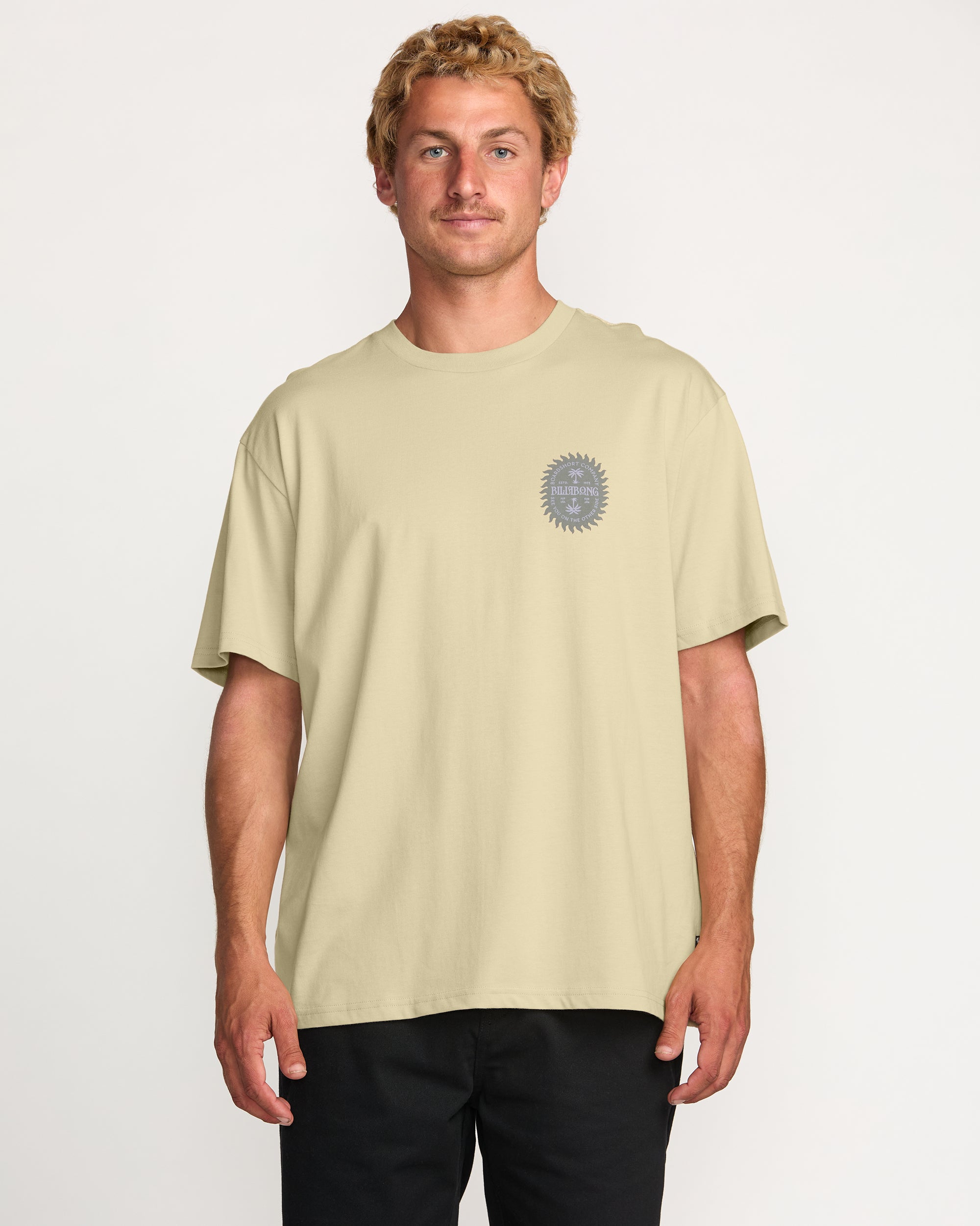 Sun Rays Regular Tee - Desert