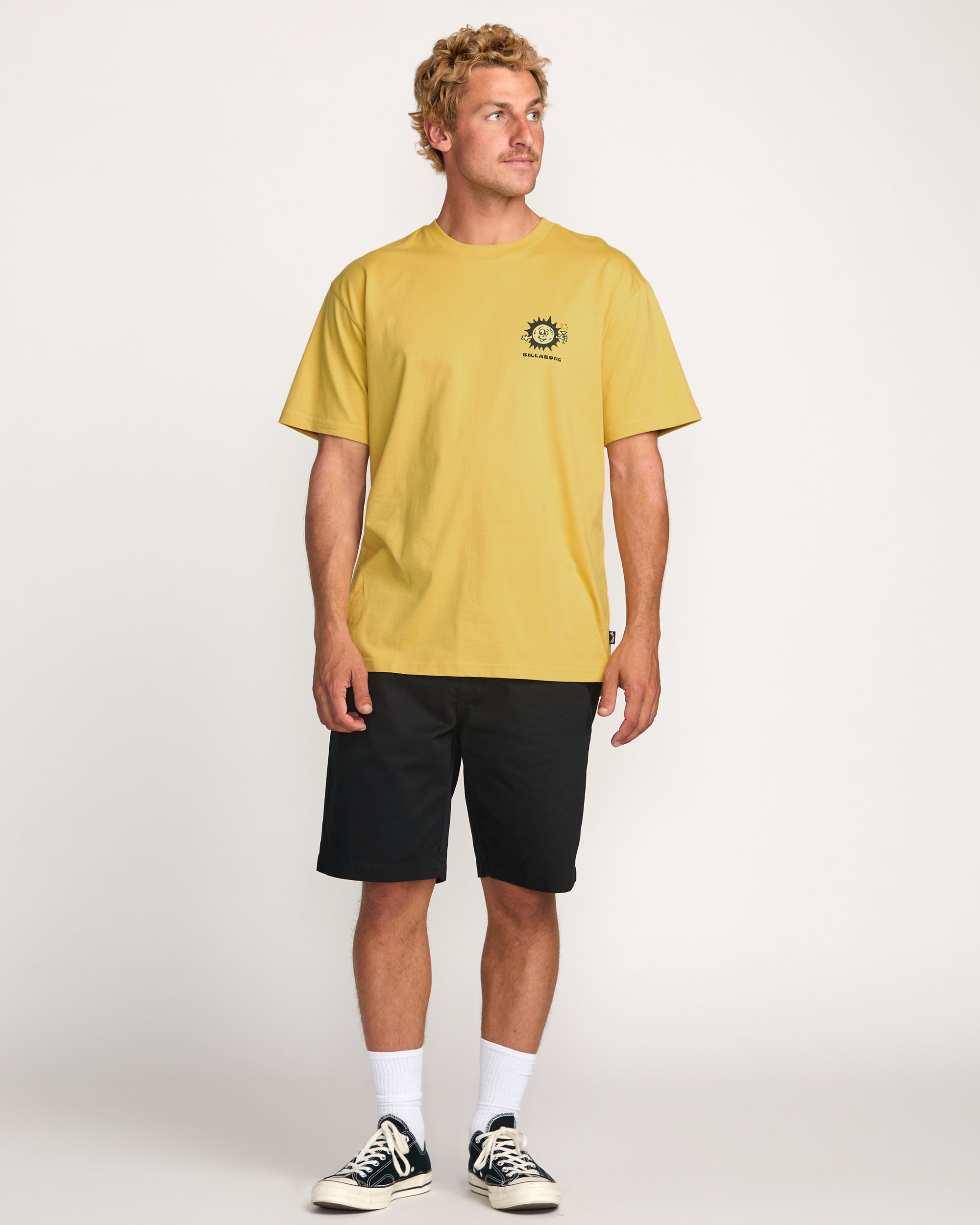 Sun Fun Regular Tee - Vintage Gold - Image 5