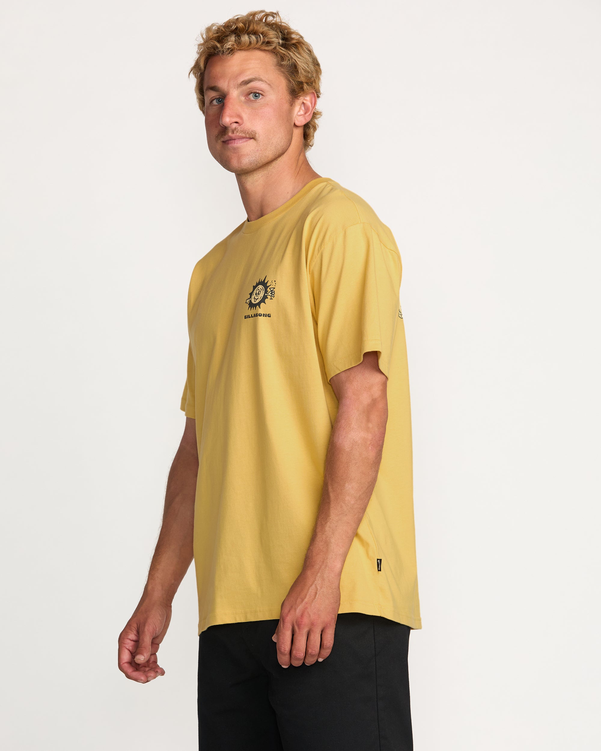 Sun Fun Regular Tee - Vintage Gold - Image 6