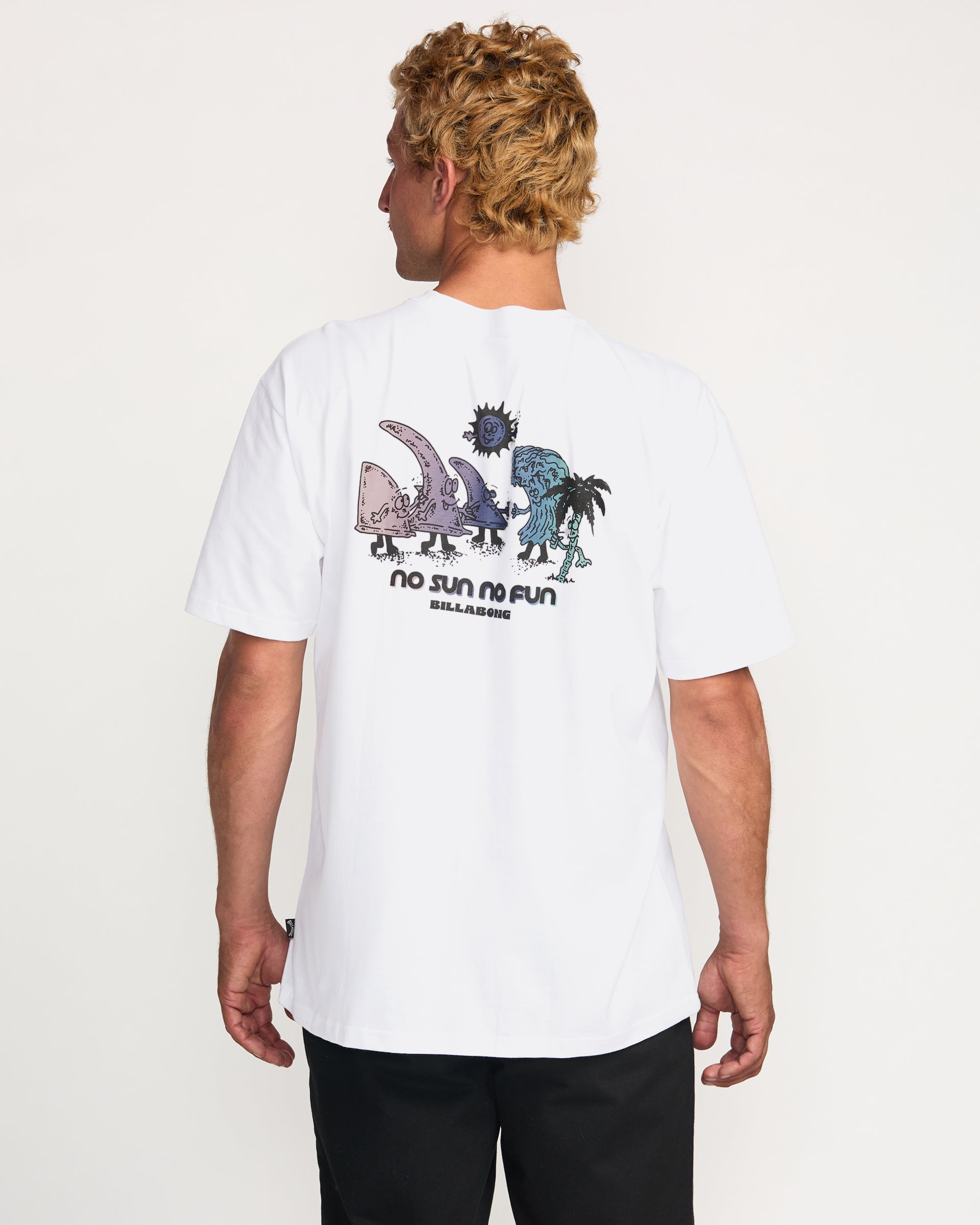 Sun Fun Regular Tee - White - Image 2