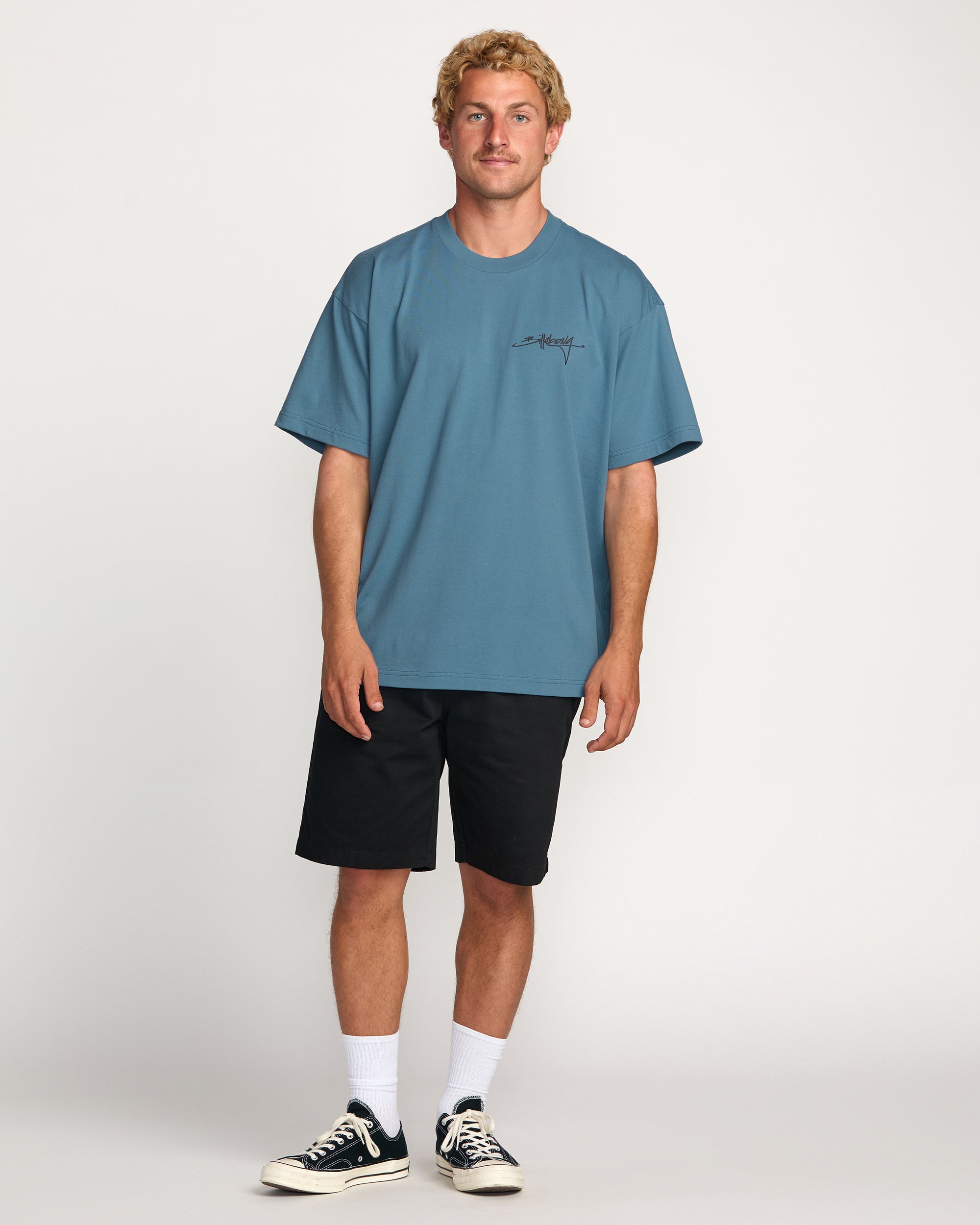 Bracket Script OG Tee - Carolina Blue - Image 5