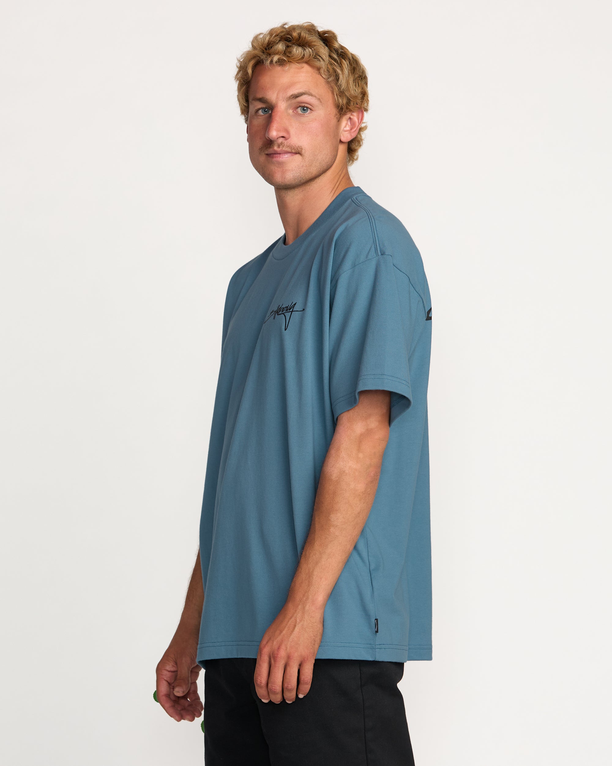 Bracket Script OG Tee - Carolina Blue - Image 6