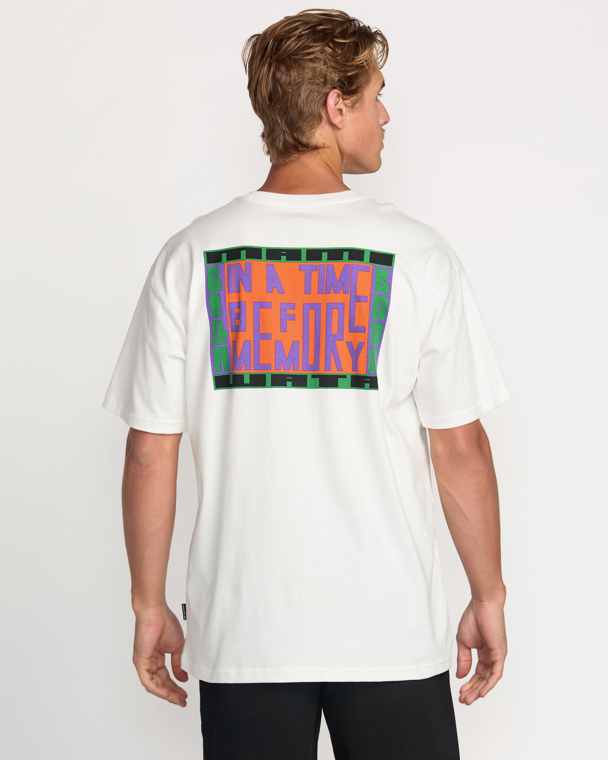 Billabong x Mami Wata Time Before Memory Regular Tee - Off White - Image 4