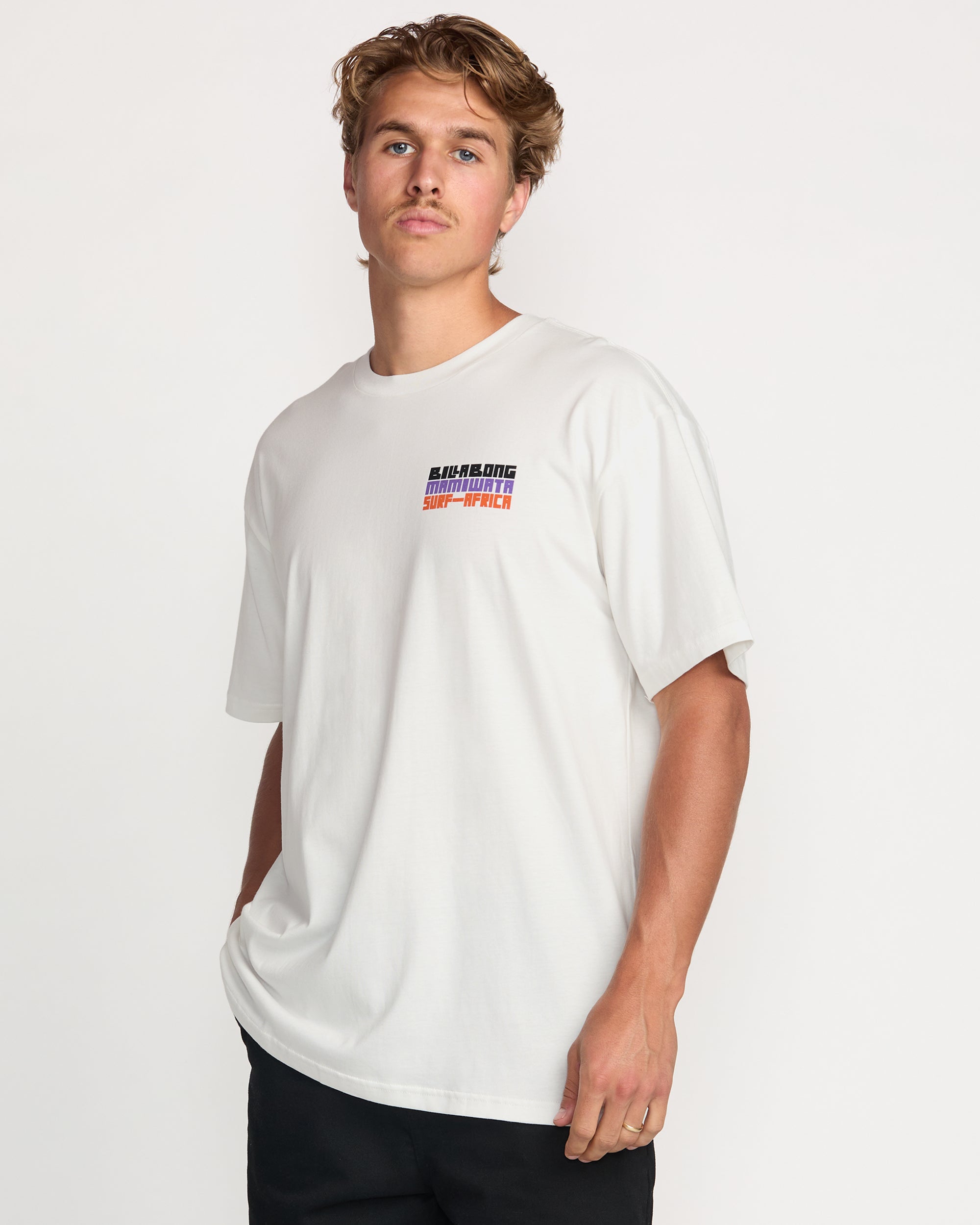 Billabong x Mami Wata Time Before Memory Regular Tee - Off White - Image 8