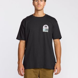 Portal Premium Short Sleeve T-Shirt - Washed Black