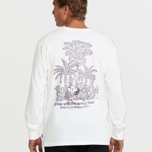 Grow A/Div Long Sleeve Tee - White