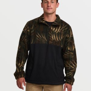 Boundary Mock Sweatshirt - Camo