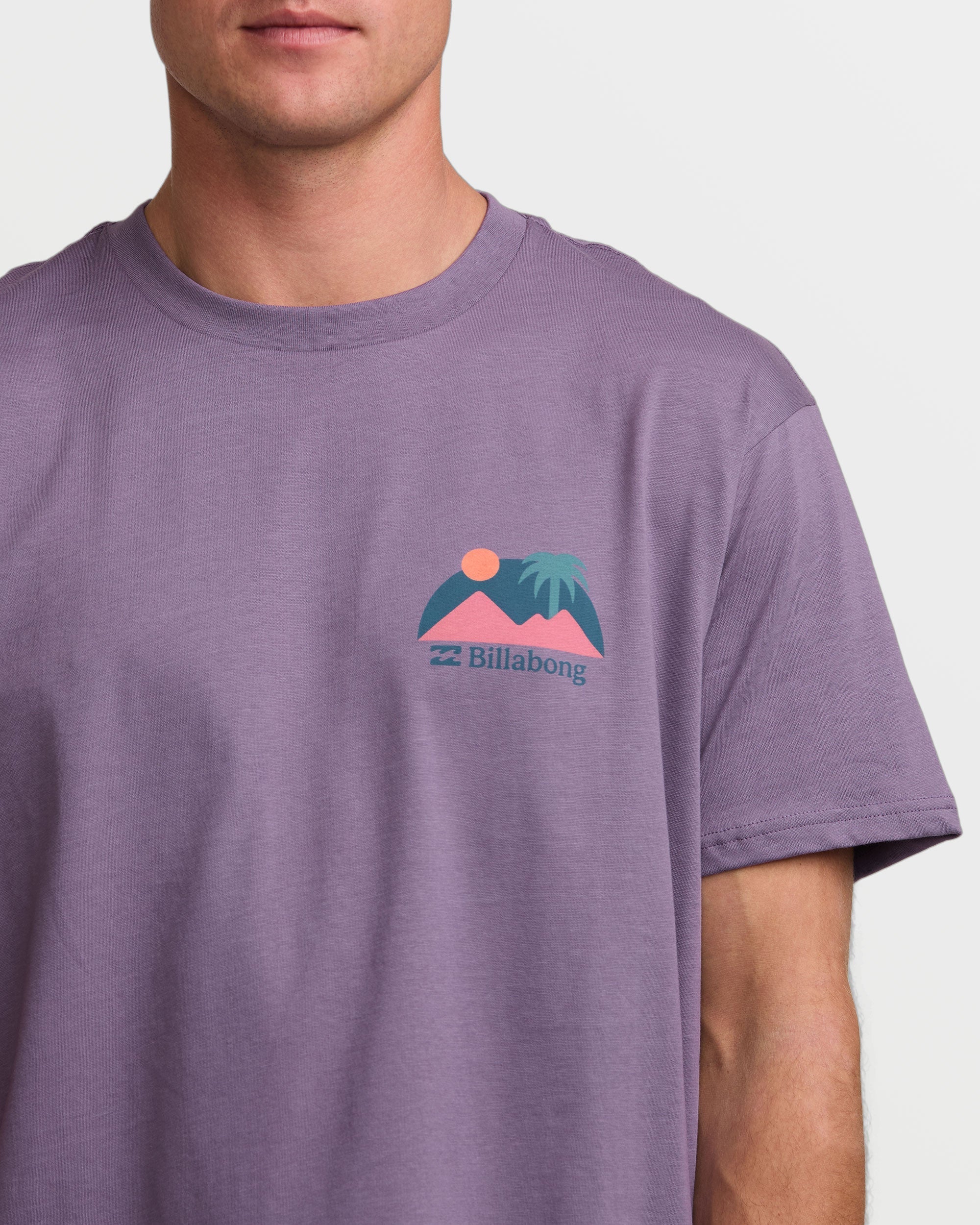 Sun Down A/Div Tee - Lavender - Image 4