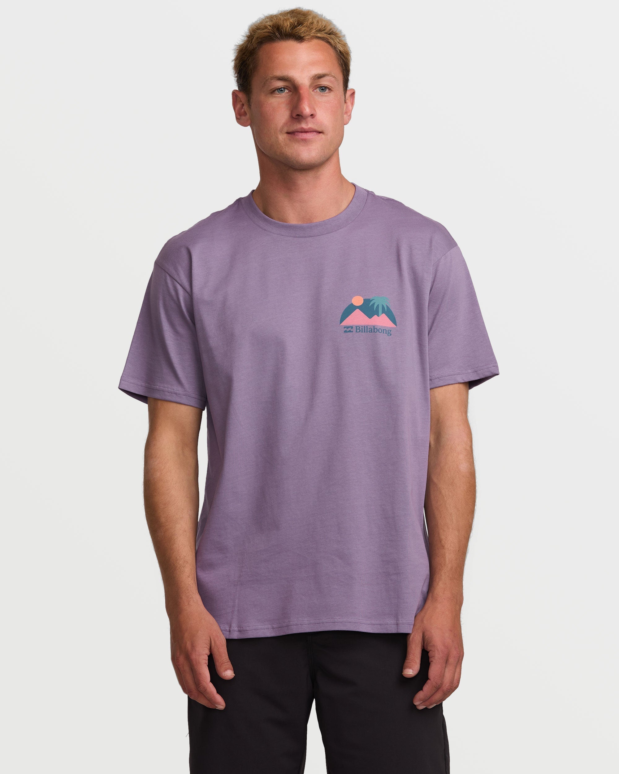 Sun Down A/Div Tee - Lavender - Image 2